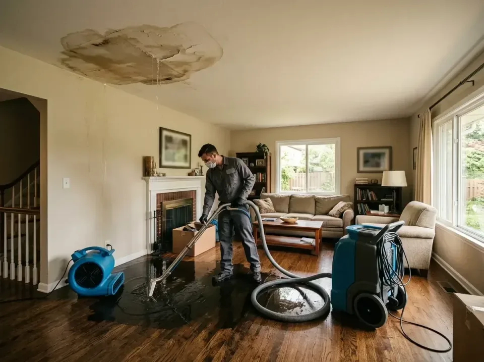 attic-pipe-burst-ceiling-drip-008 — frequently asked questions, Water Damage Restoration & Carpet Care in Noblesville, IN